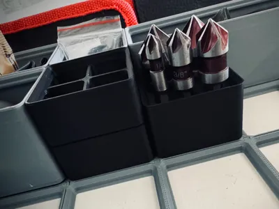 Countersink Bit Holder Module for Gridfinity