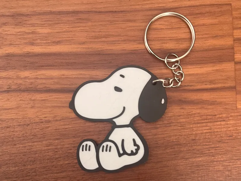 Snoopy keychain