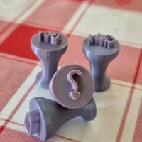 Set de tampons brigadeiros pour baby shower / gender reveal — photo 3