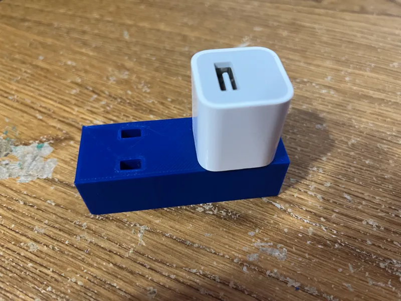 Organizer for Standard US 2 prong 110/120v Plugs