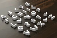 Alphabet Style -futuristic- (No support)