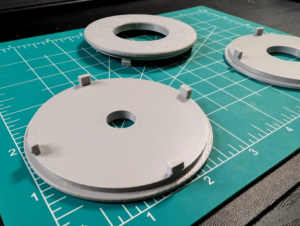 Router table insert rings 3 inch by PC LOAD LETTER - MakerWorld
