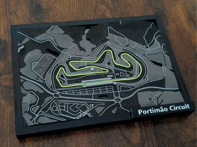 Portimão Circuit 3D Miniature