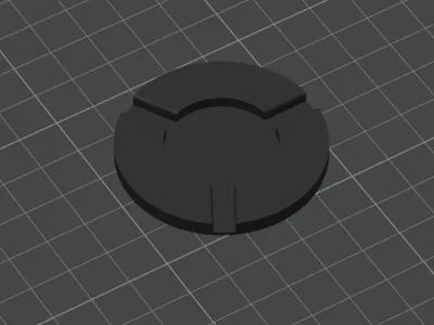 Lamp plate
