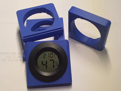Round Hygrometer holder for DryBox