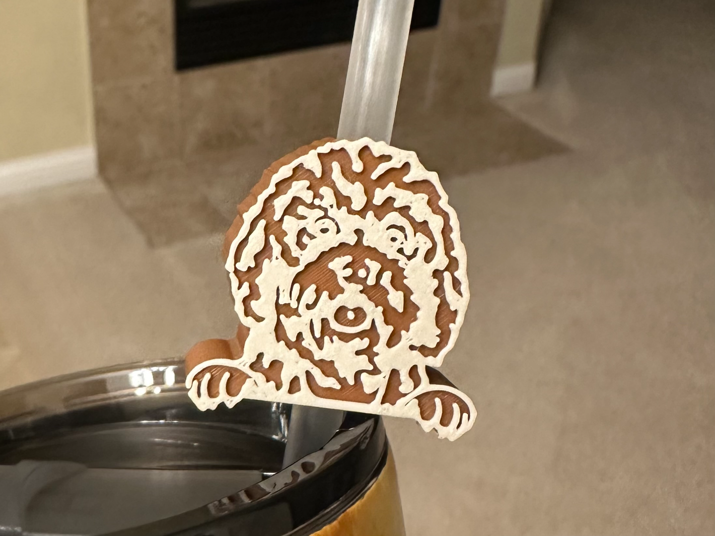 Doodle Straw Topper