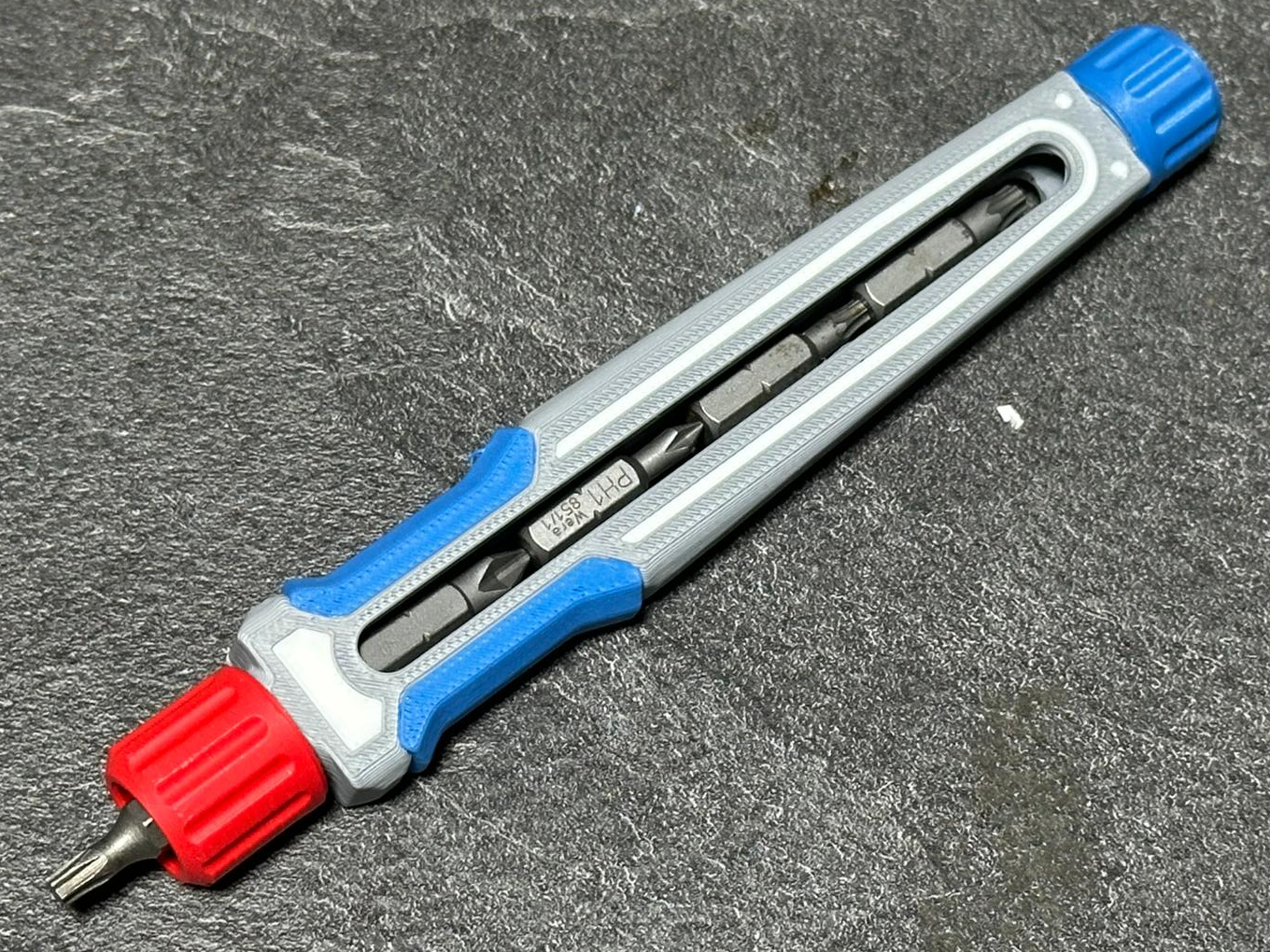 BitVault Pro 1/4" Screwdriver & Bit Storage Handle