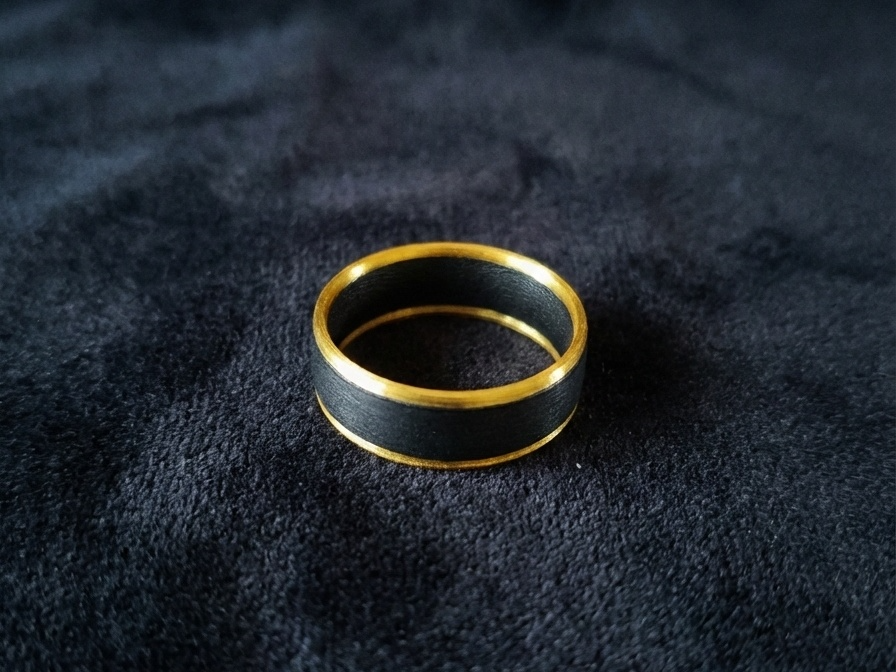 Anello confortevole da uomo