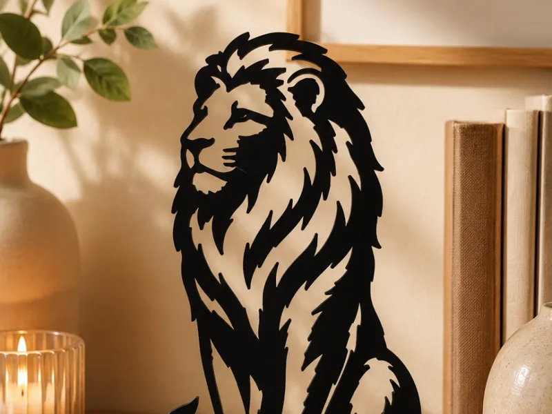 Lion Desk Decoration