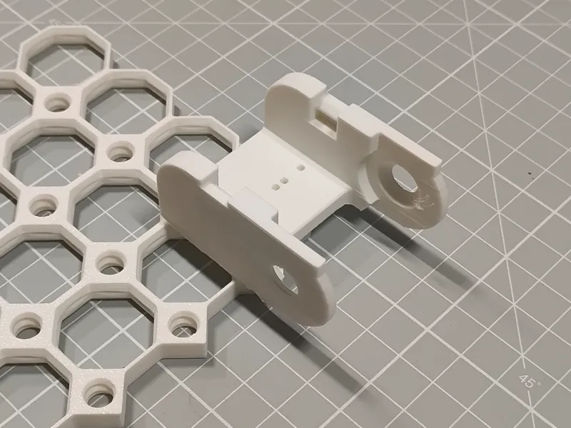 End link module for drag chain - Multiboard