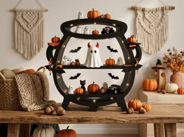 Estante o repisa: Devil Ghost Shelf Sitter | Halloween Decor — vista de referencia 4