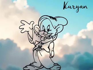 Gnomo Cucciolo - Dopey - Arte per Interruttori -