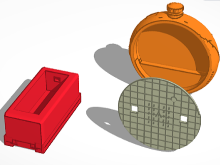 Dragon Ball & radar for Micro:bit (+ AA case)
