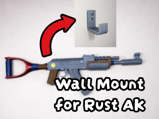 Wall mount for Rust AK