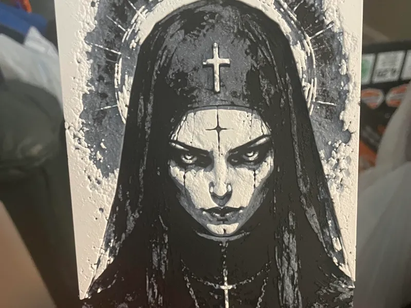 Scary Nun Hueforge