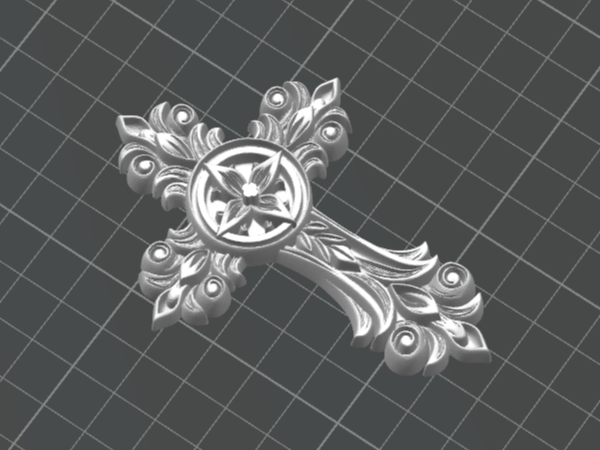 Patterned cross Magnet 