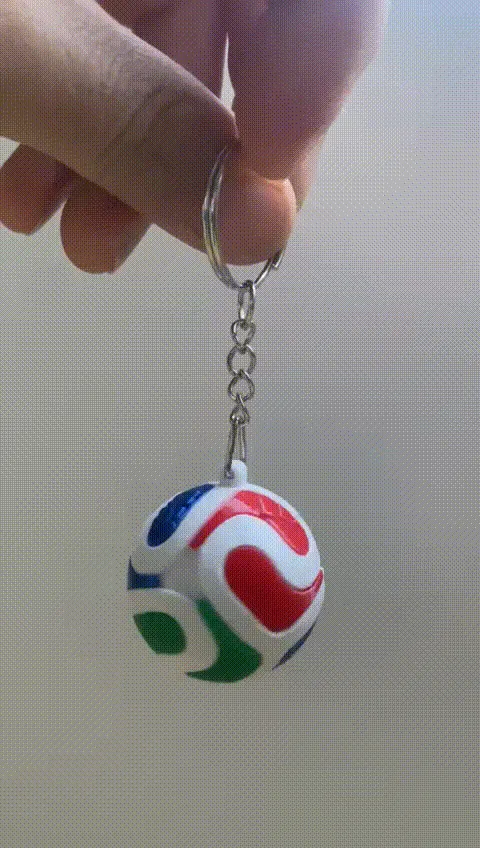 Pelota Trionda llavero mundial 2026 view 2