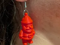 Boucles d'oreilles Père Noël ultra légères — photo 1