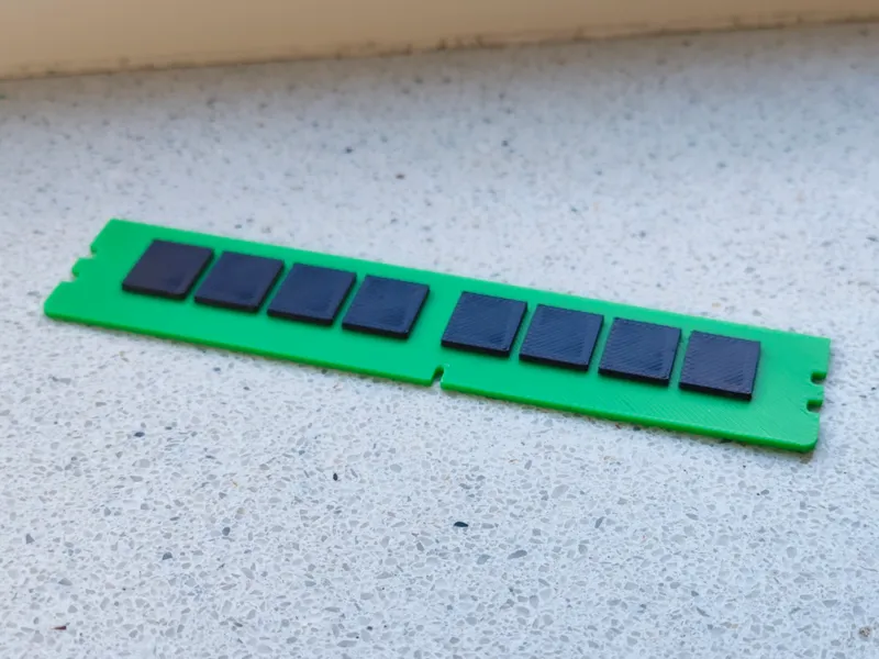 Fake stick of DDR4 RAM