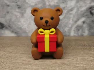ours cadeau noel Christmas gift bear