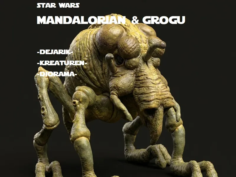 Ghhhk "Mandalorian & Grogu" Dejarik-Star Wars