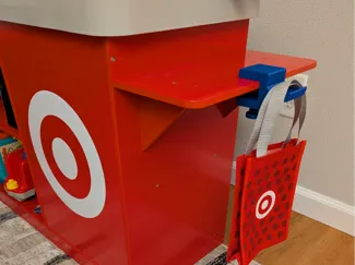 Pretend Grocery Store Grocery Bag Holder
