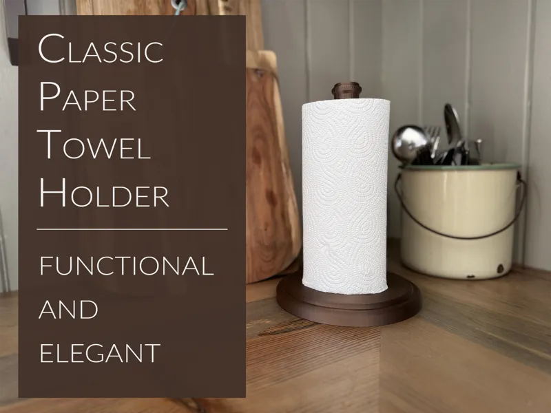 Classic Paper Towel Holder