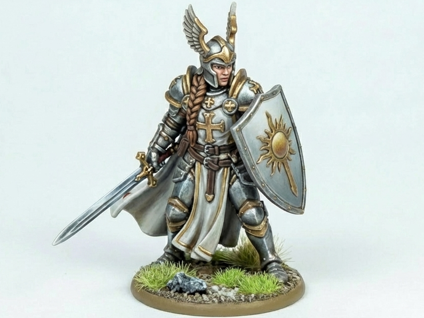 D&D Female Paladin