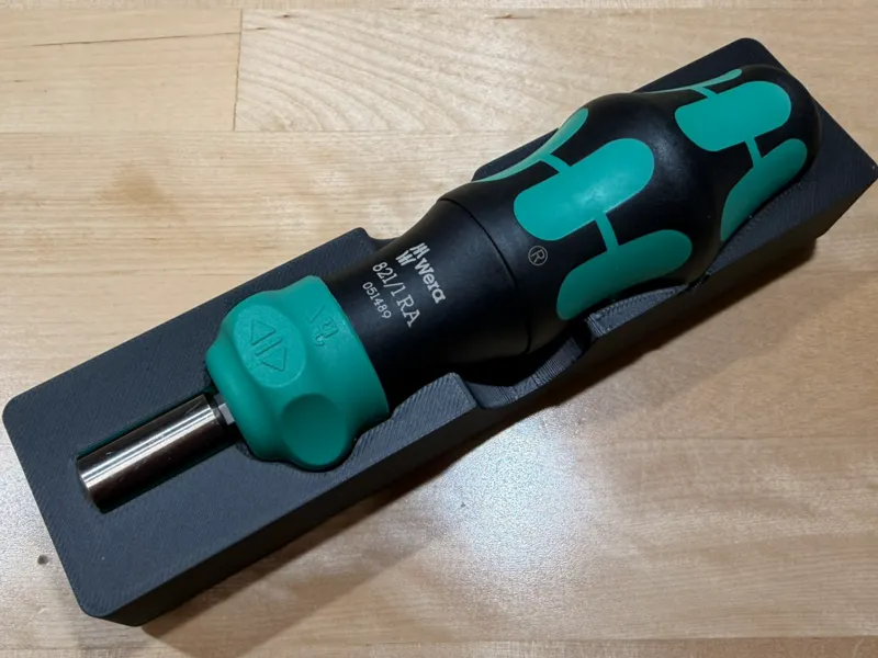 Wera KK 28 RA 1 Screwdriver (821/1 RA) Gridfinity