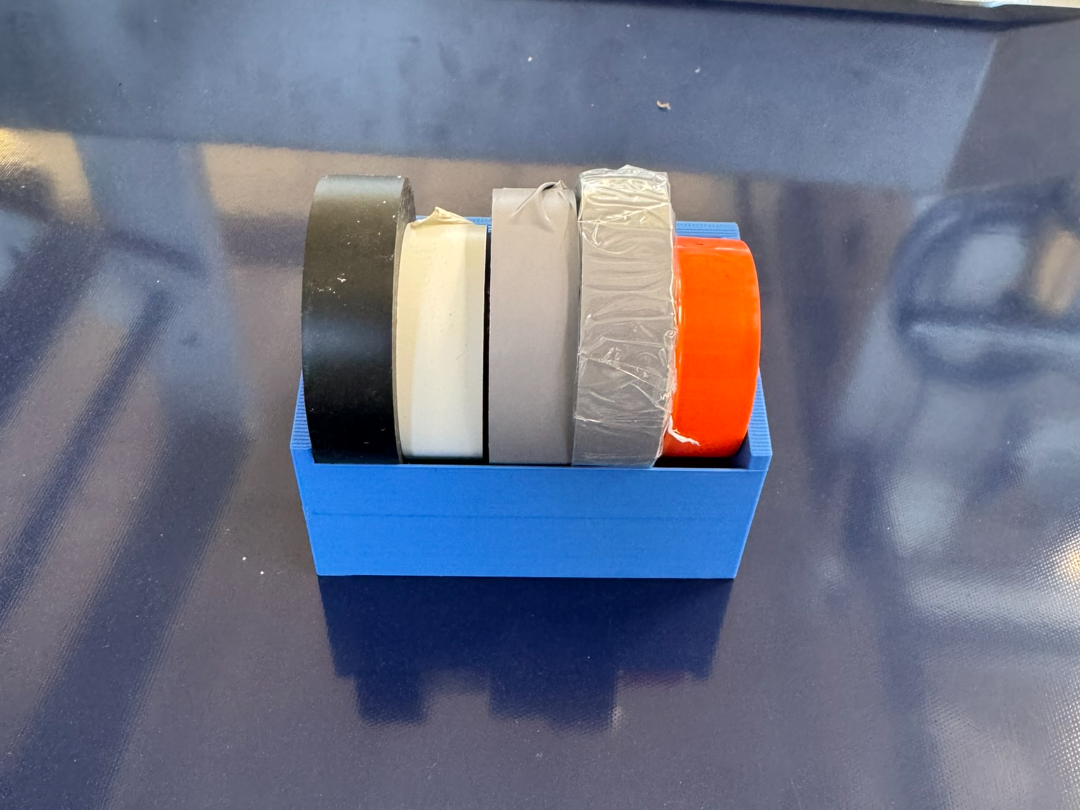 Electrician Tape Holder – 5 Roll Organizer