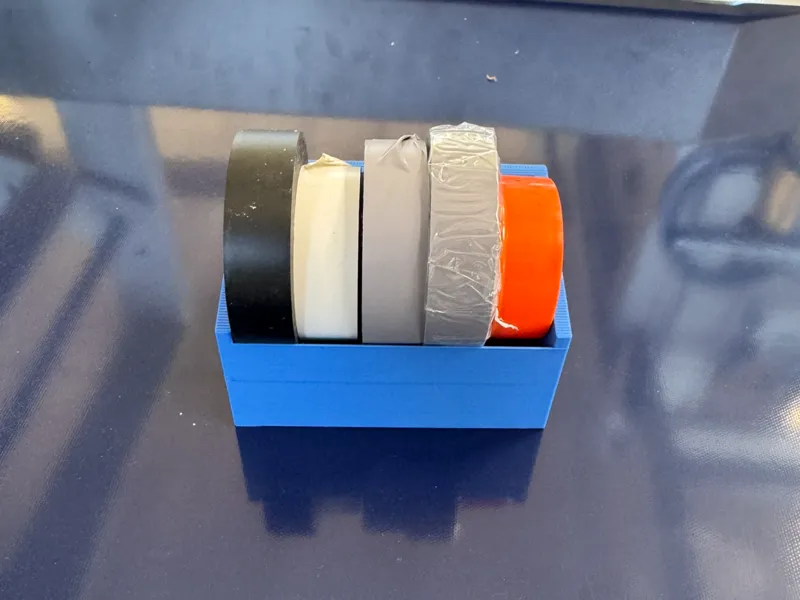 Electrician Tape Holder – 5 Roll Organizer