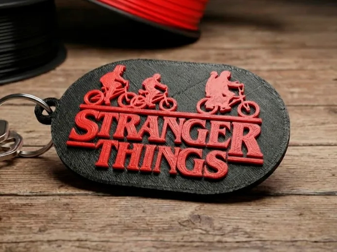 Stranger Things Keychain Llavero | Sin AMS