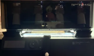 P1s ams riser with light slot