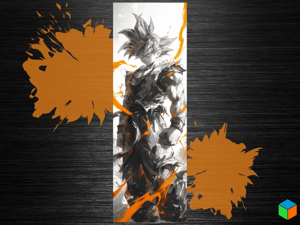Custom Goku Dragon Ball Bookmark - Discord Vote