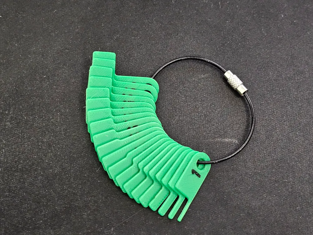 Height Gauge (Radius Gauge for Heights) by AU3D MakerWorld