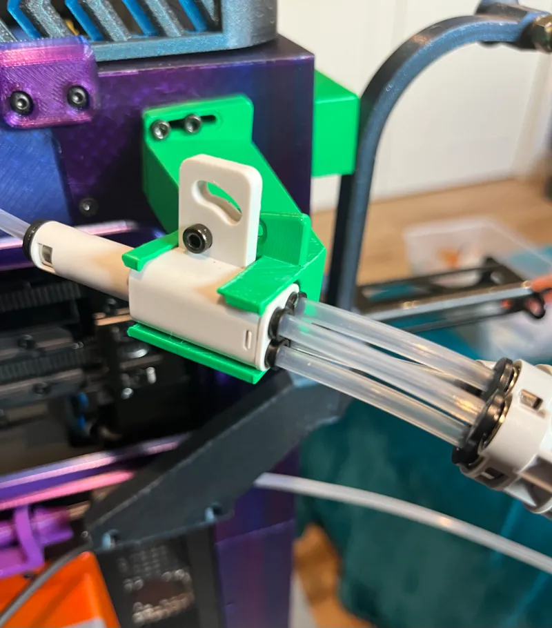 4-into-1 PTFE Adapter Mounting Bracket