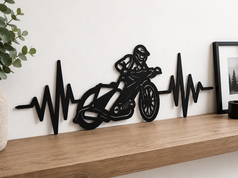 Speedway rider heatbeat