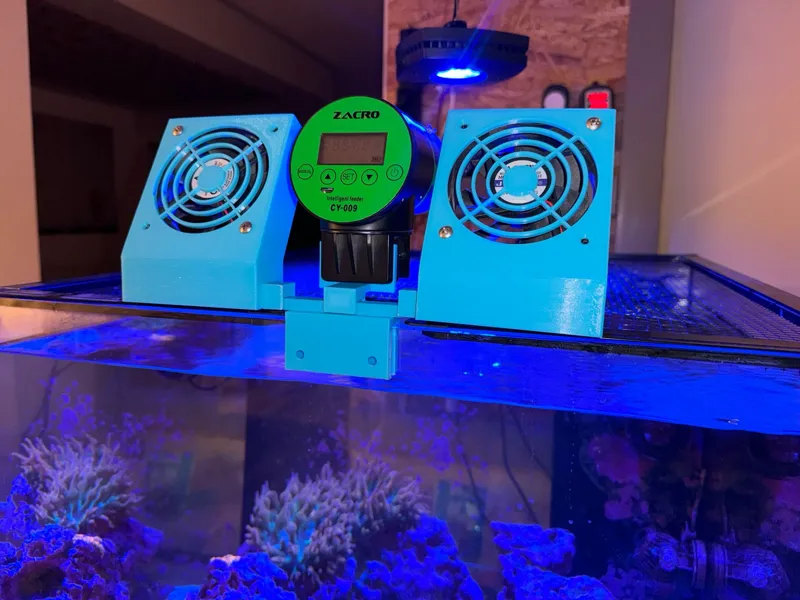Aquarium cooling stand