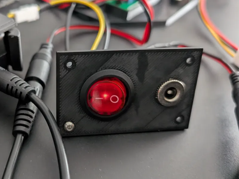 Switch & Charge Port Plate - TalentCell Battery