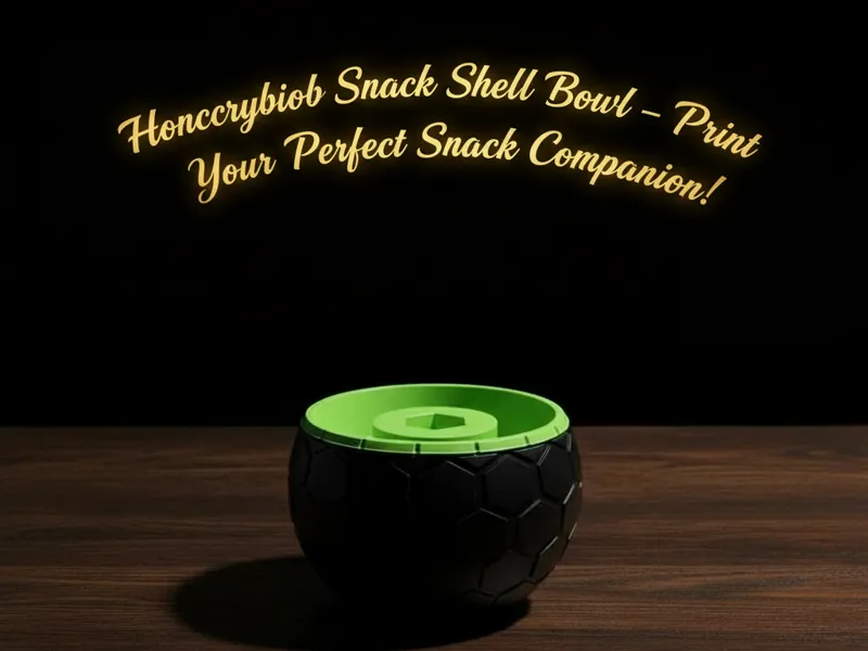 Honeycomb Snack Shell Bowl