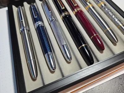 7 Slot Fountain Pen Tray
