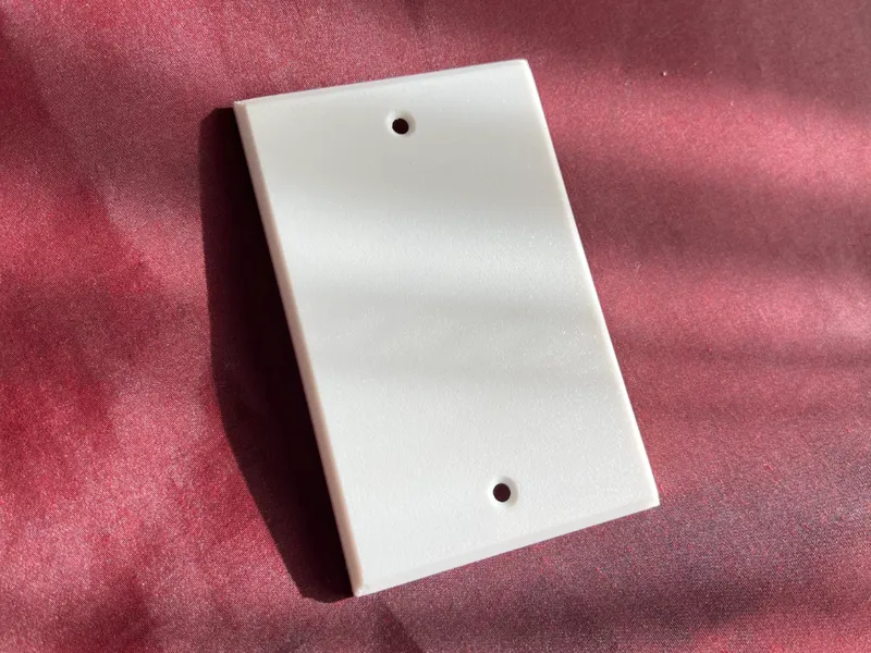 Blank Electrical Outlet Wall Plate