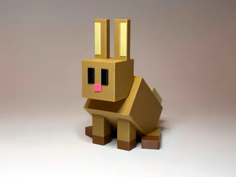 Minecraft Inspired Rabbit