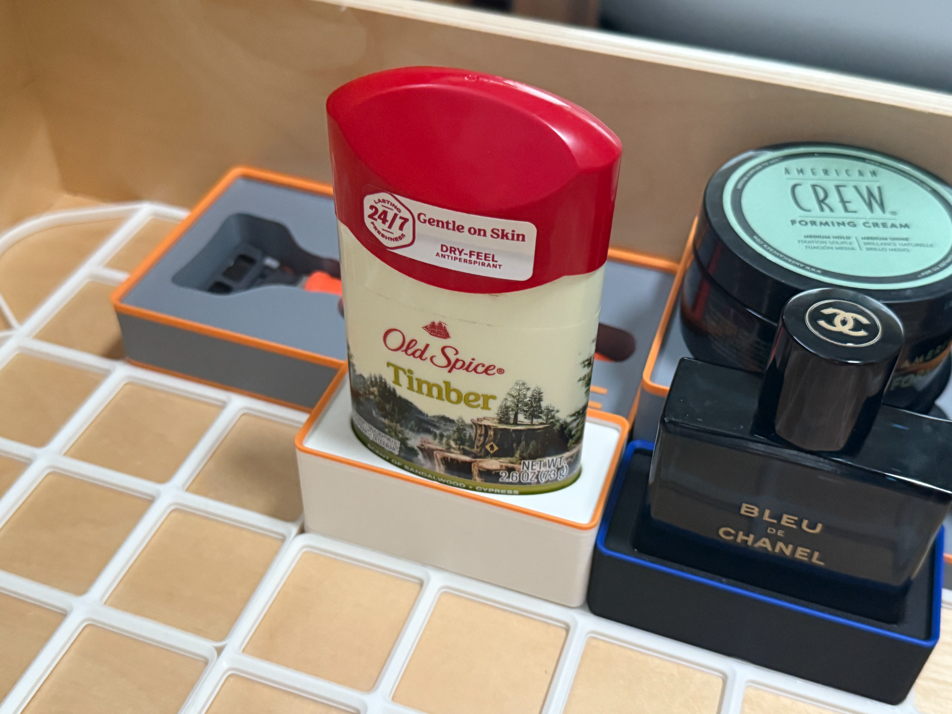 Gridfinity Deodorant 2x1  bin for Old Spice