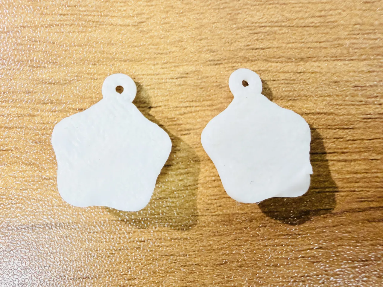 Sunny Side Up Egg Earrings - Cute 3MF Print File view 3