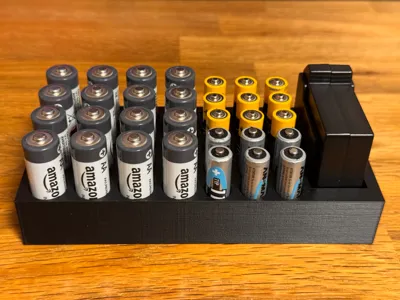 Battery storage AA AAA battery tester