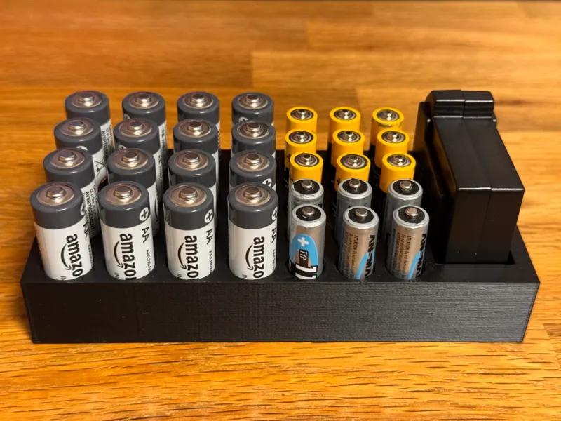 Batterieaufbewahrung Battery AA AAA Batterytester
