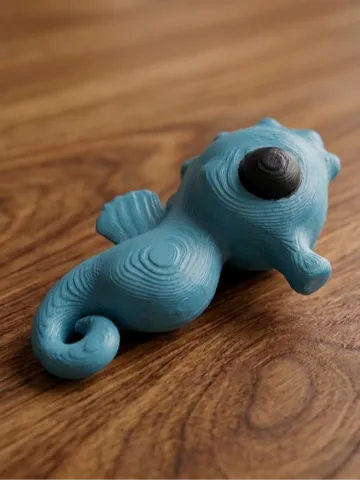 Tapa o cubierta: Caballito de mar cute — vista de referencia 2