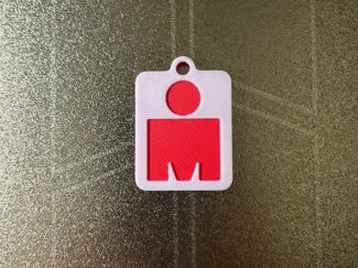 Ironman Triathlon keychain