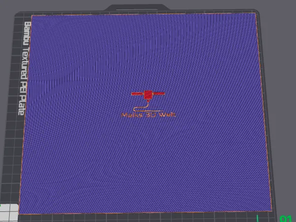 Maiks 3D Welt Druckbett Cleaner